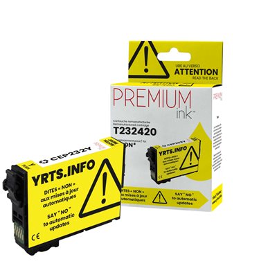 Epson T232420 Compatible Premium Ink Jaune 140 pages