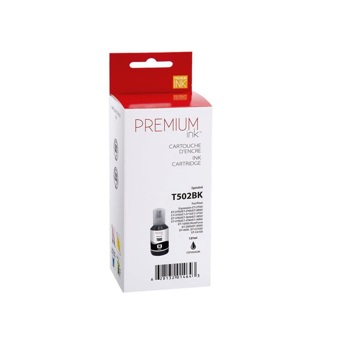 Epson T502XL120 Compatible Premium Ink Noir