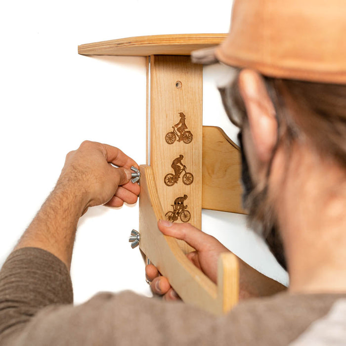 Support mural ajustable pour vélo