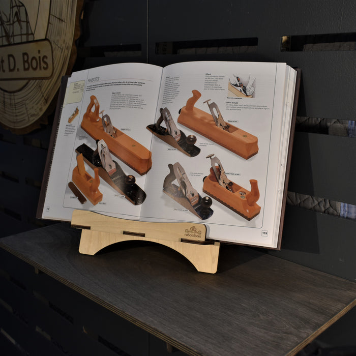 Support pour livre de recette "d-Poser"