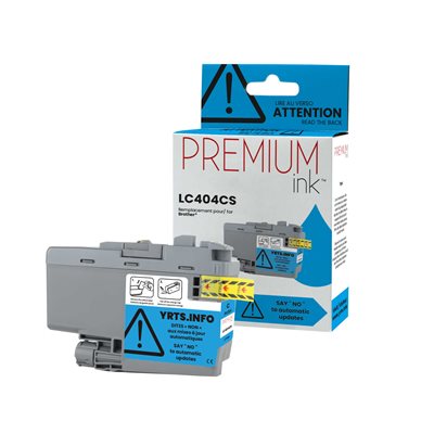Brother LC404CS Compatible Premium Ink Cyan 750 pages