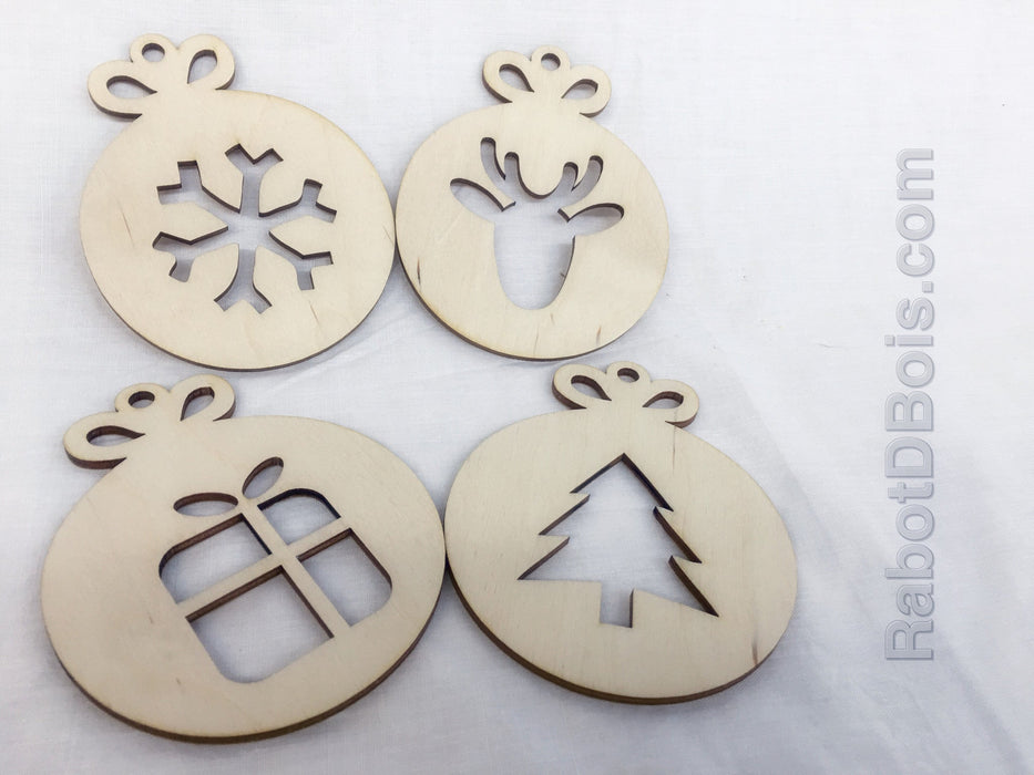 Décorations de Noël "d-Boules"