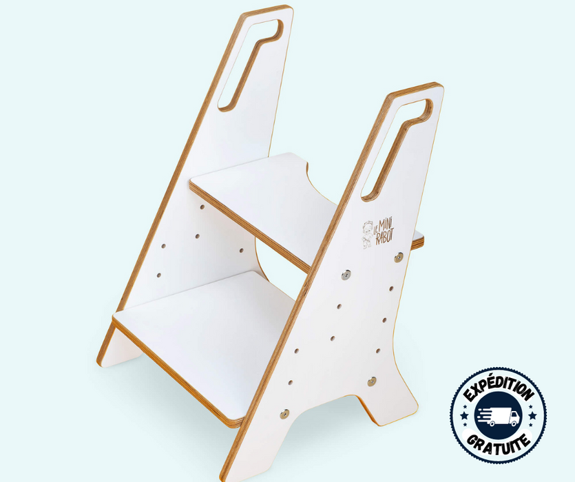 Le Mini Propre - Banc de toilettes évolutif en bois pour enfants