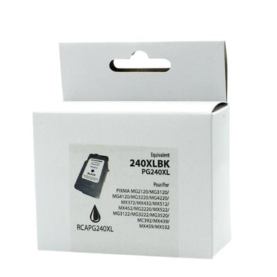 Canon PG240 XL Reman Noir Boite Neutre - PrintInk Canada