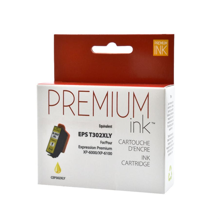 Epson T302XL420 Compatible Yellow Premium Ink