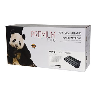 HP CF214X (14X) Compatible Noir Premium Tone 17.5K - PrintInk Canada