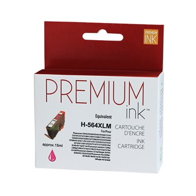 HP No.564XL CN686WN/CB324 Compatible Magenta Premium Ink - PrintInk Canada