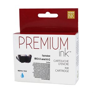 Canon BCI 3/6 Compatible Photo Cyan Premium Ink - PrintInk Canada
