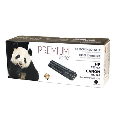 HP CE278 | Canon 128 Compatible Premium Tone 2.1K - PrintInk Canada