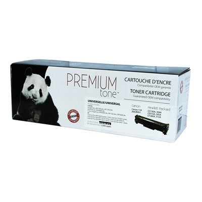 HP CC530A/ CE410A/ CF380A/ Canon 118 Noir Premium Tone OP 3.5K - PrintInk Canada