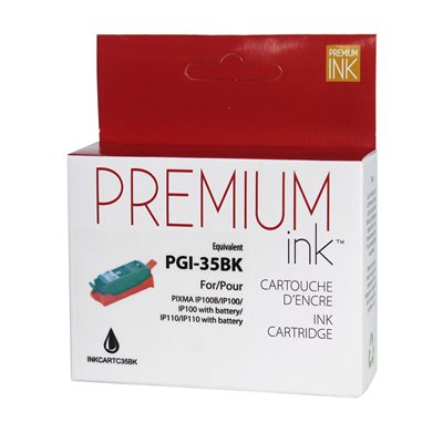 Canon - PGI-35 (1509B002) Premium Ink compatible noir201372 - PrintInk Canada