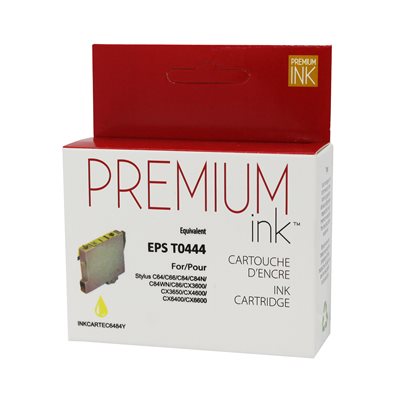 Epson T044420 Compatible Jaune Premium Ink - PrintInk Canada