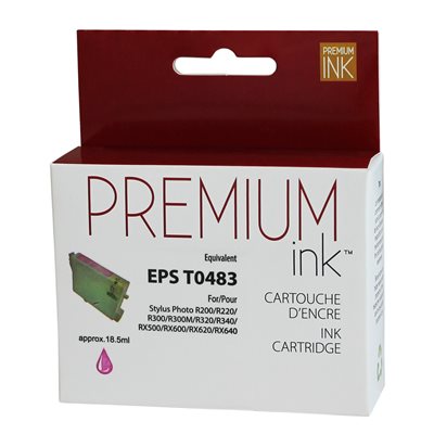 Epson T048320 R200/300 Compatible Magenta Premium Ink - PrintInk Canada