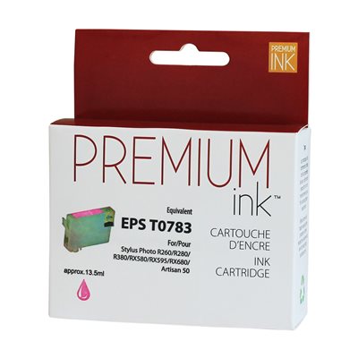 Epson T0783 Compatible Magenta Premium Ink - PrintInk Canada