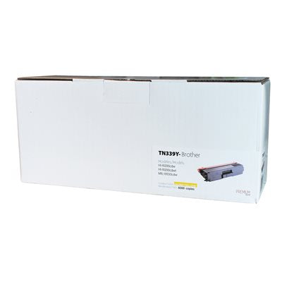 Brother TN339 Compatible Jaune Premium Tone 6K - PrintInk Canada