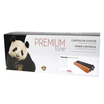 Brother TN433 Compatible Magenta Premium Tone 4K - PrintInk Canada
