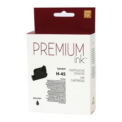 HP No. 45/51645AN Reman Noir Premium Ink - PrintInk Canada