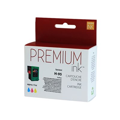 HP No. 95 C8766W Reman Couleur Premium Ink - PrintInk Canada