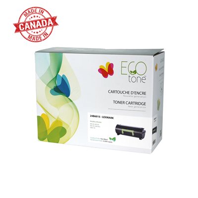 Lexmark 24B6015 - Noir Ecotone 35K - PrintInk Canada