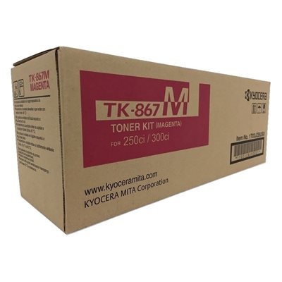 OEM Magenta Toner (TK-867M) TASKalpha 250ci - PrintInk Canada